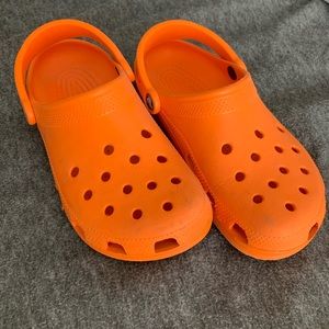 Bright Orange CROCS